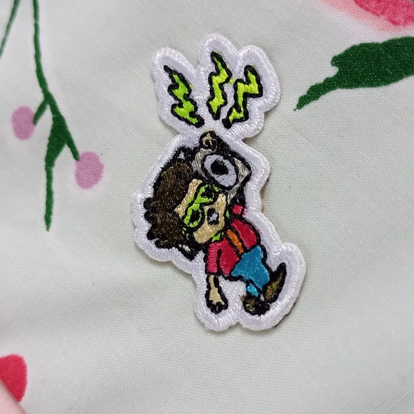 Vintage 'Grandma's Ugly Couch' Floral Reworked Boom Box Benny Shorts UNISEX - Picture 3 of 12